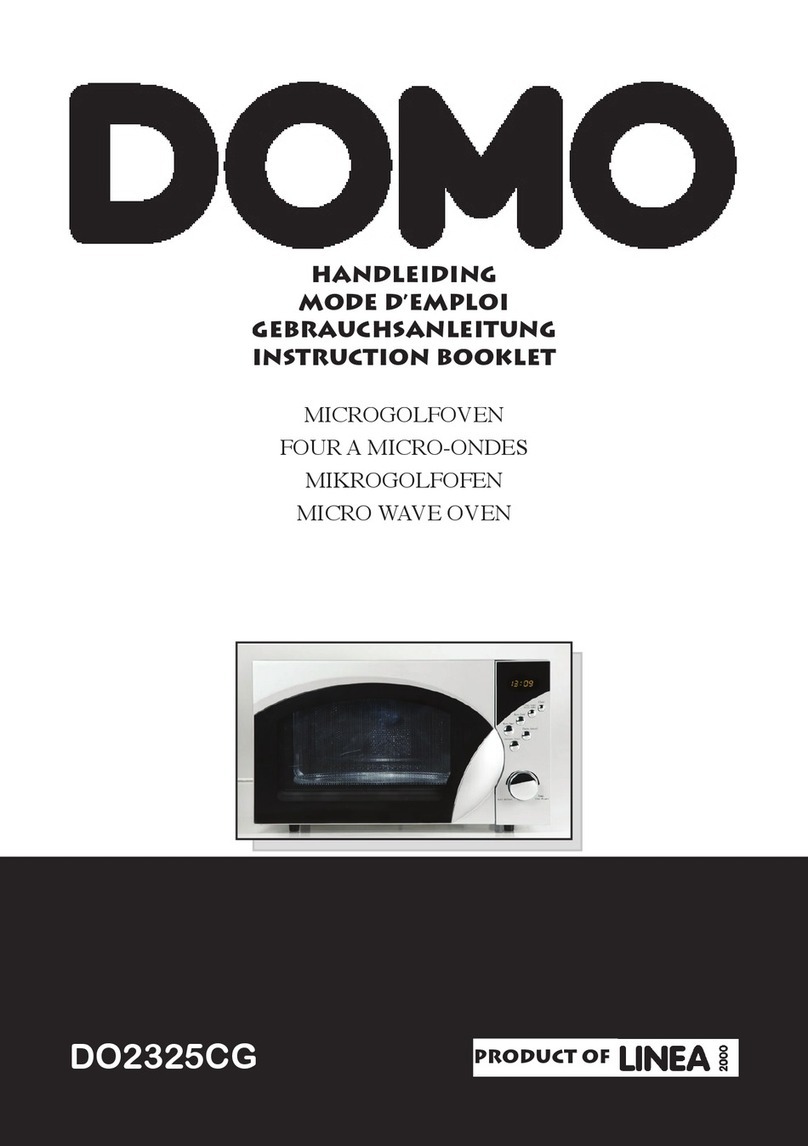 Linea 2000 DOMO DO2325CG Instruction booklet