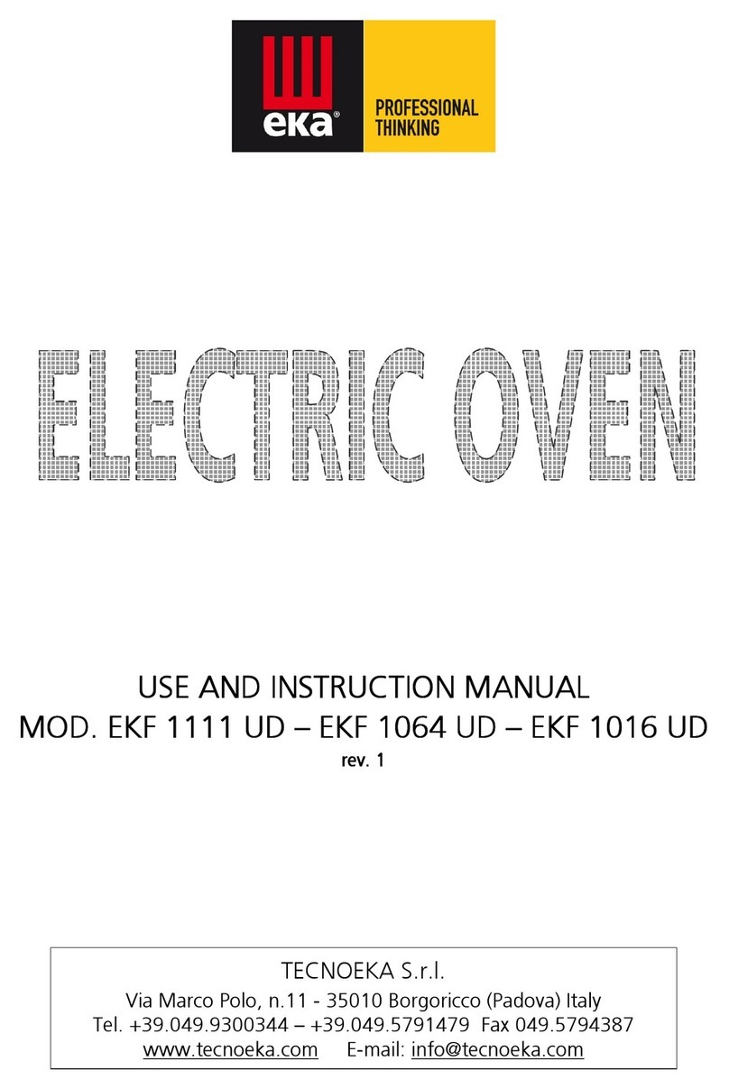 TECNOEKA EKF 1016 UD Use and instruction manual