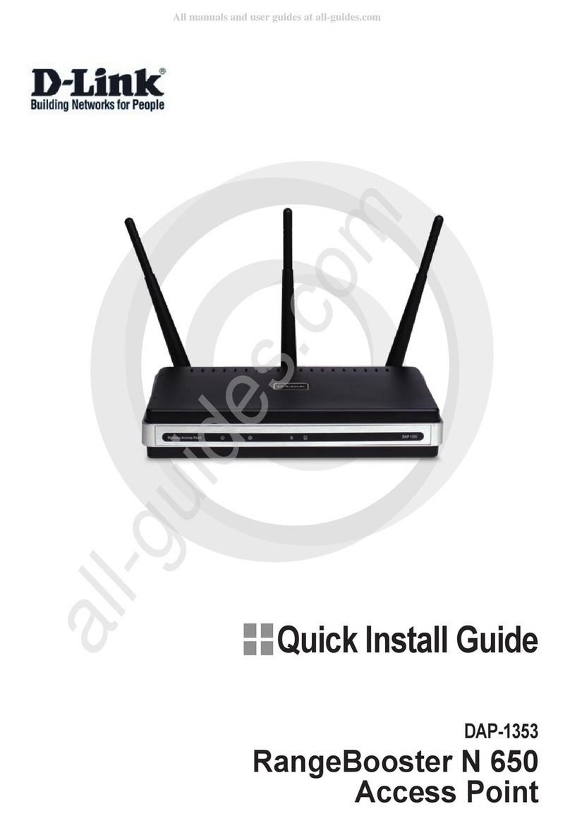D-Link Rangebooster N 650 Access Point DAP-1353 User manual