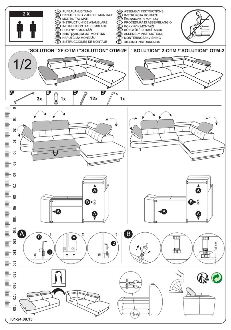 INOSIGN SOLUTION 2F-OTM Assembly instructions