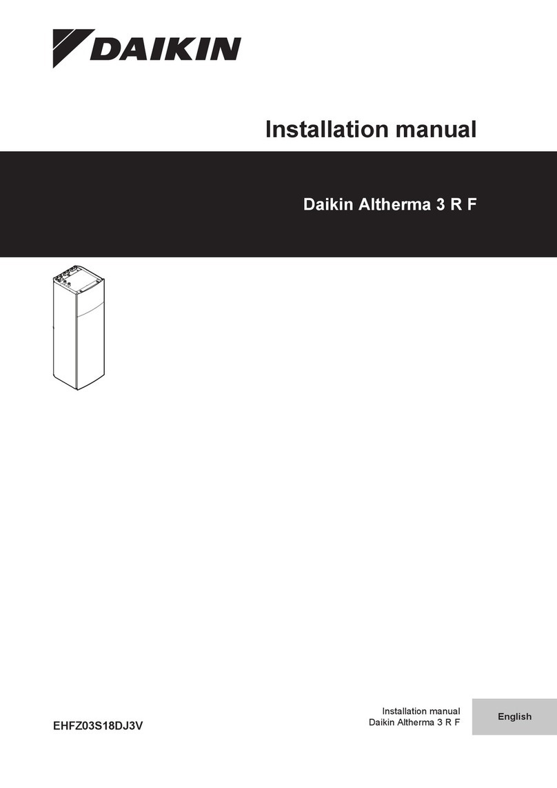 Daikin Altherma 3 R F installation manual