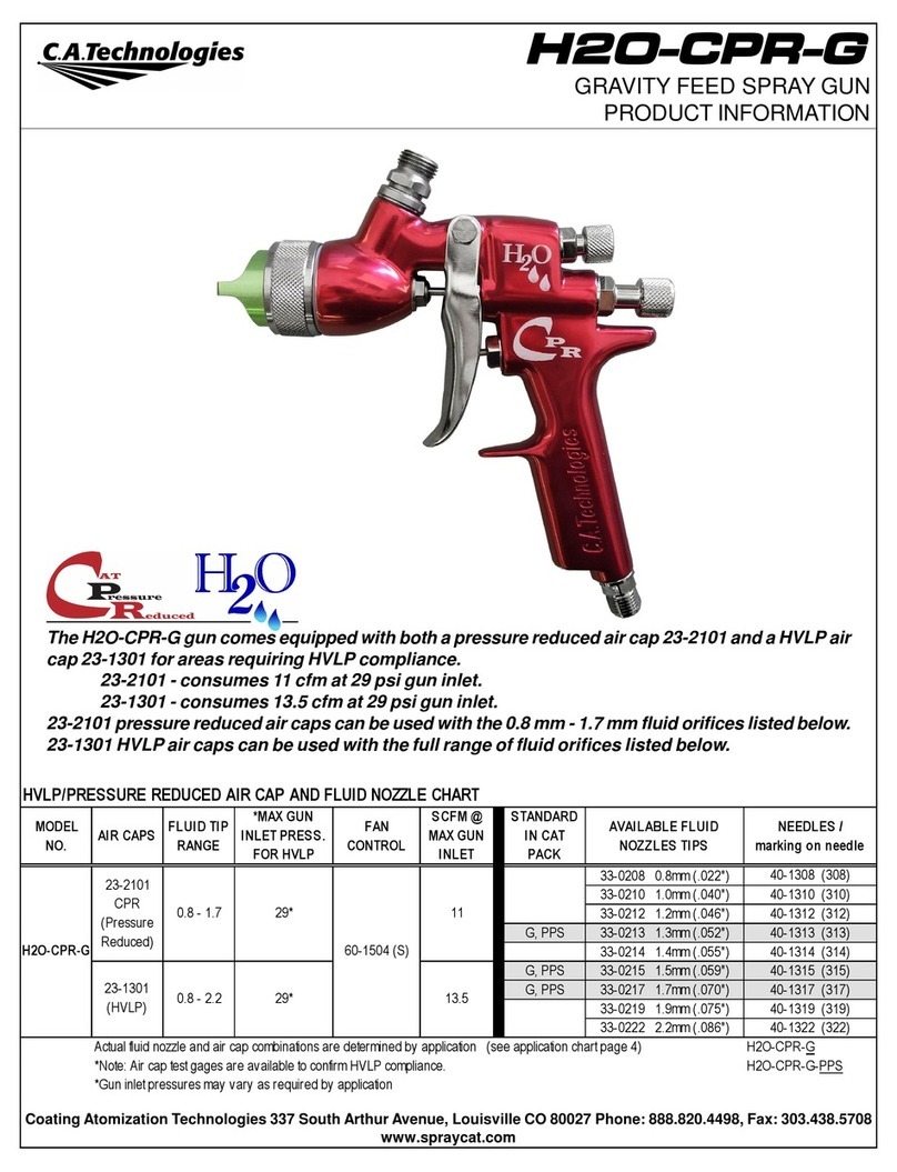 C.A. Technologies H2O-CPR-G User manual
