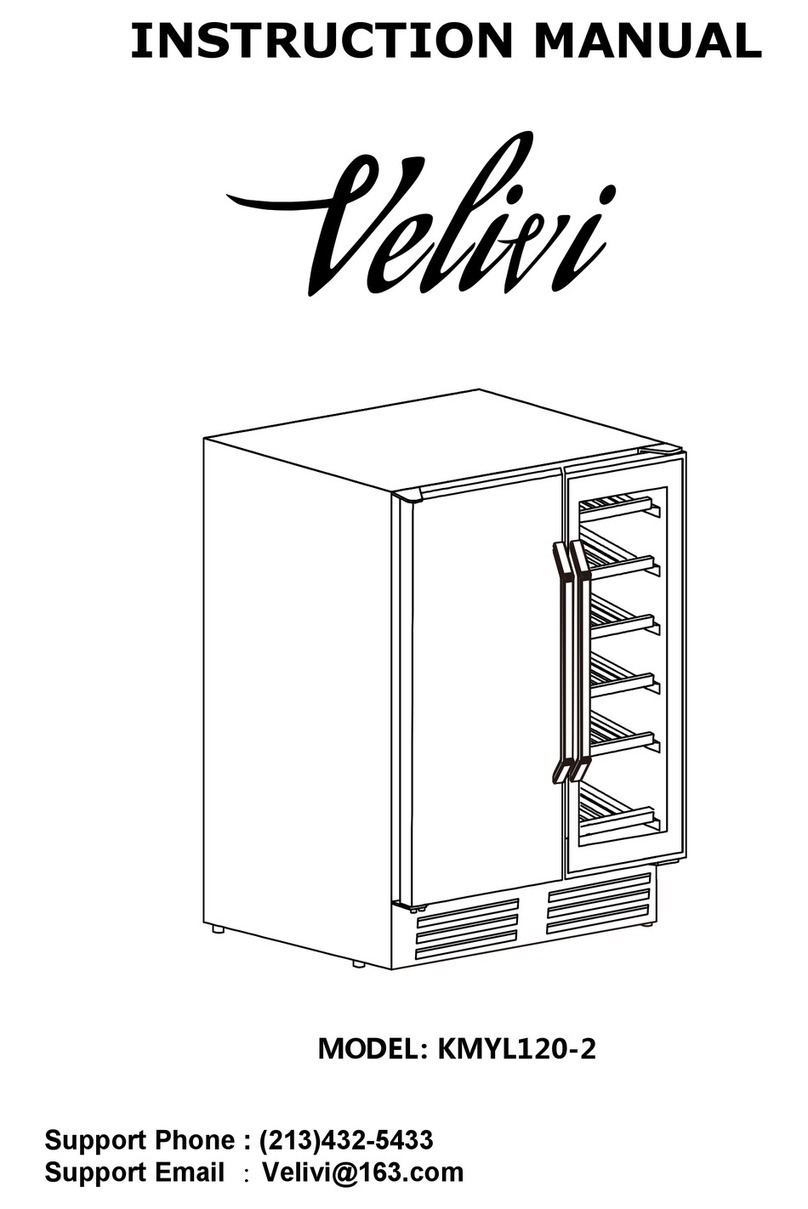 Velivi KMYL120-2 instruction manual