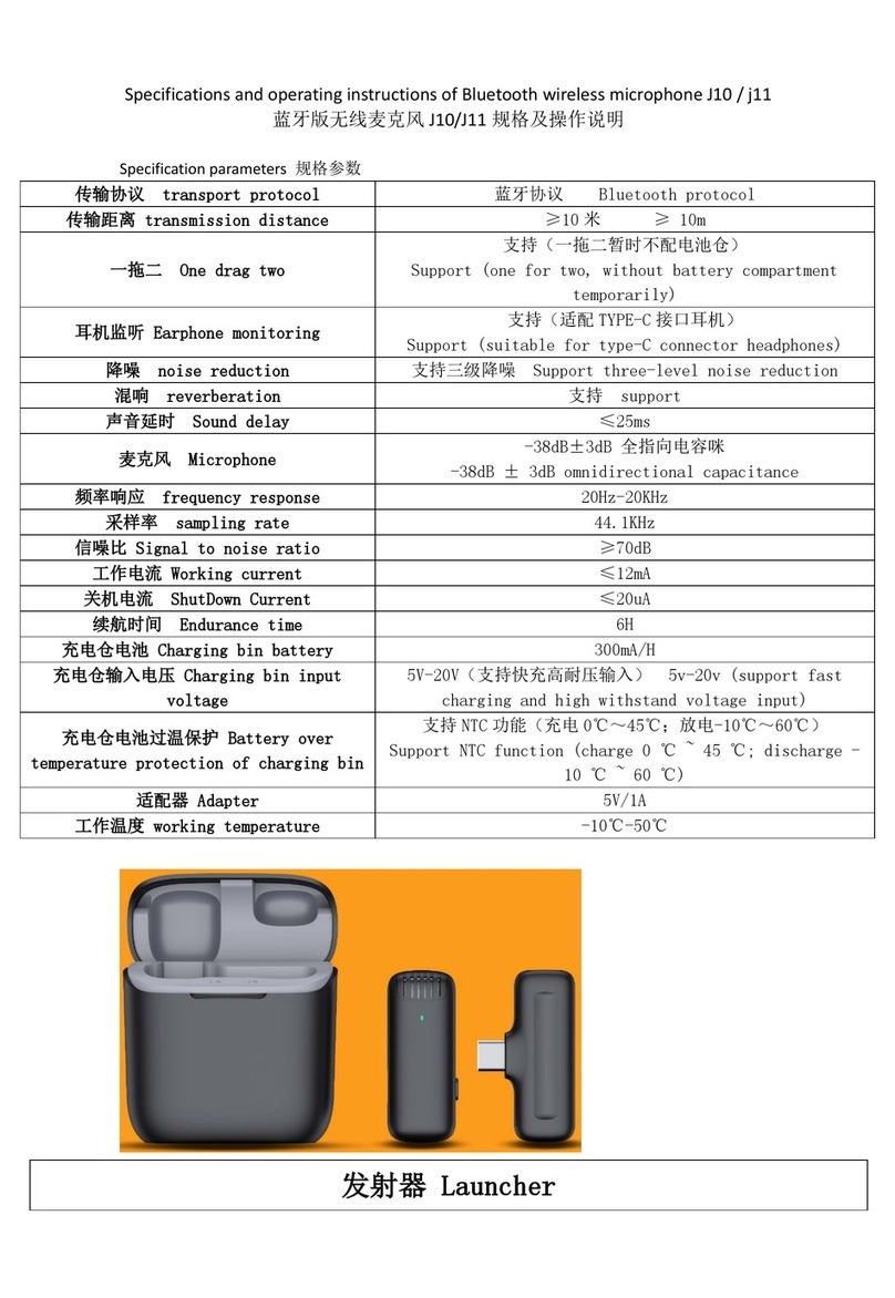 Hayner-Seek J10 Specification and operating instructions
