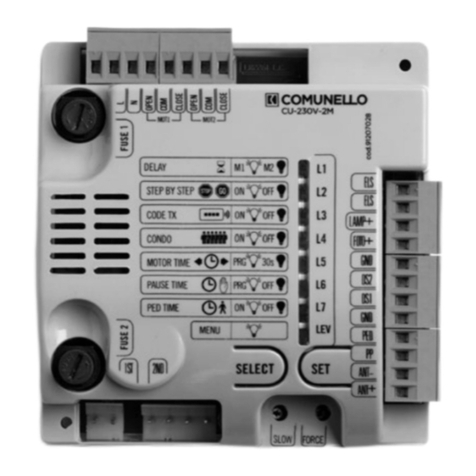 Comunello Automation CU-230V-2M User manual