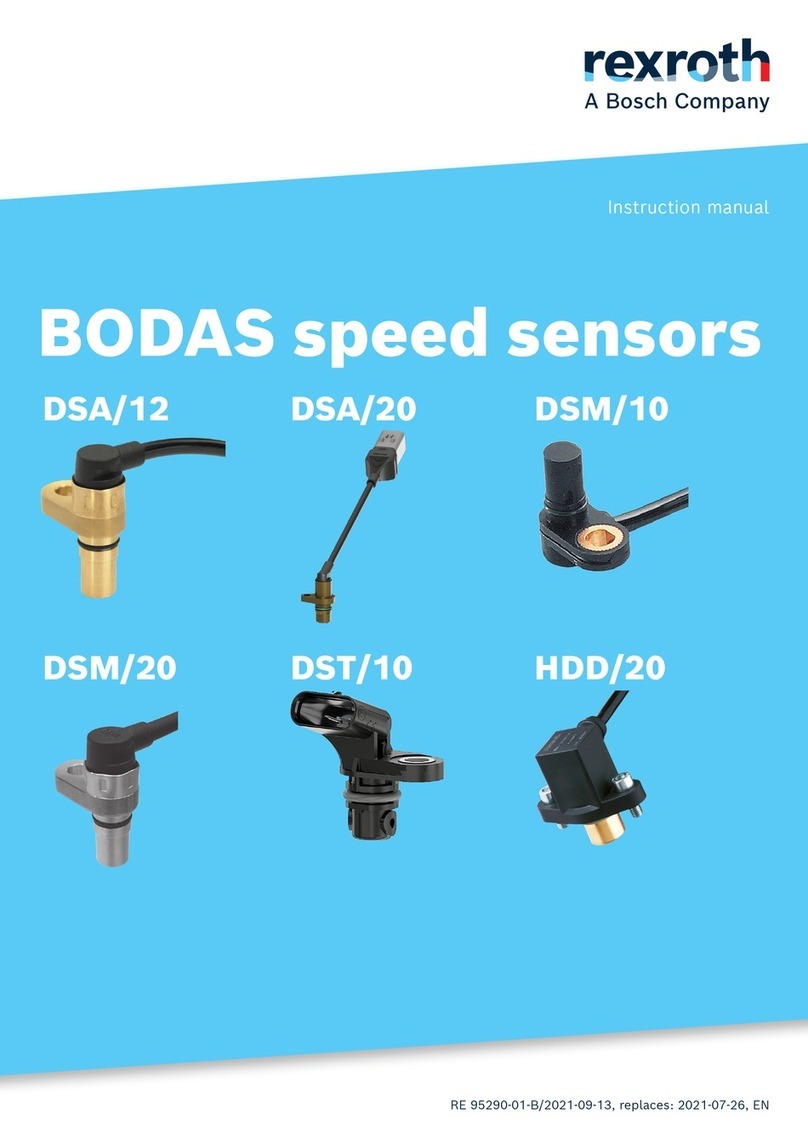 Bosch Rexroth BODAS DSA/12 User manual