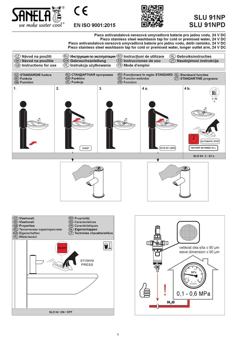 Sanela SLU 91NP Instructions for use