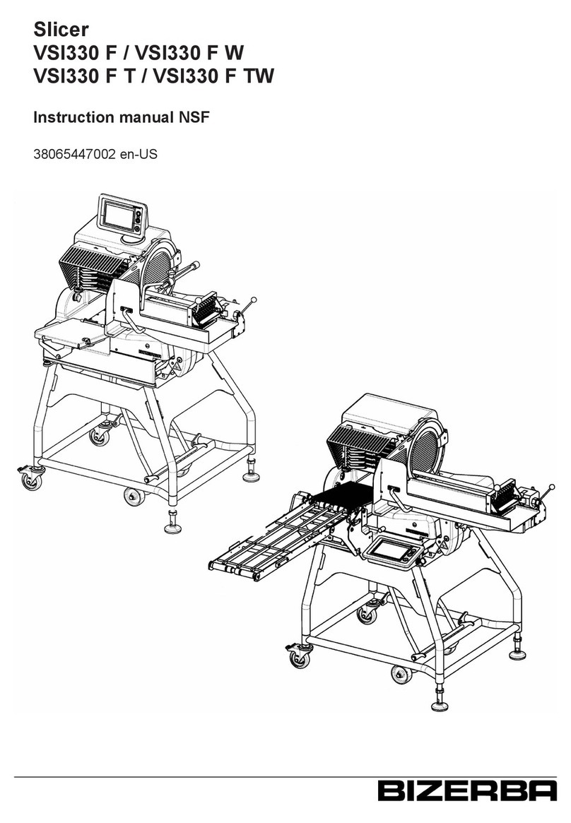 Bizerba VSI330 F User manual