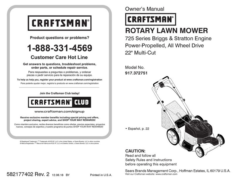 Craftsman 917.372751 owner's manual