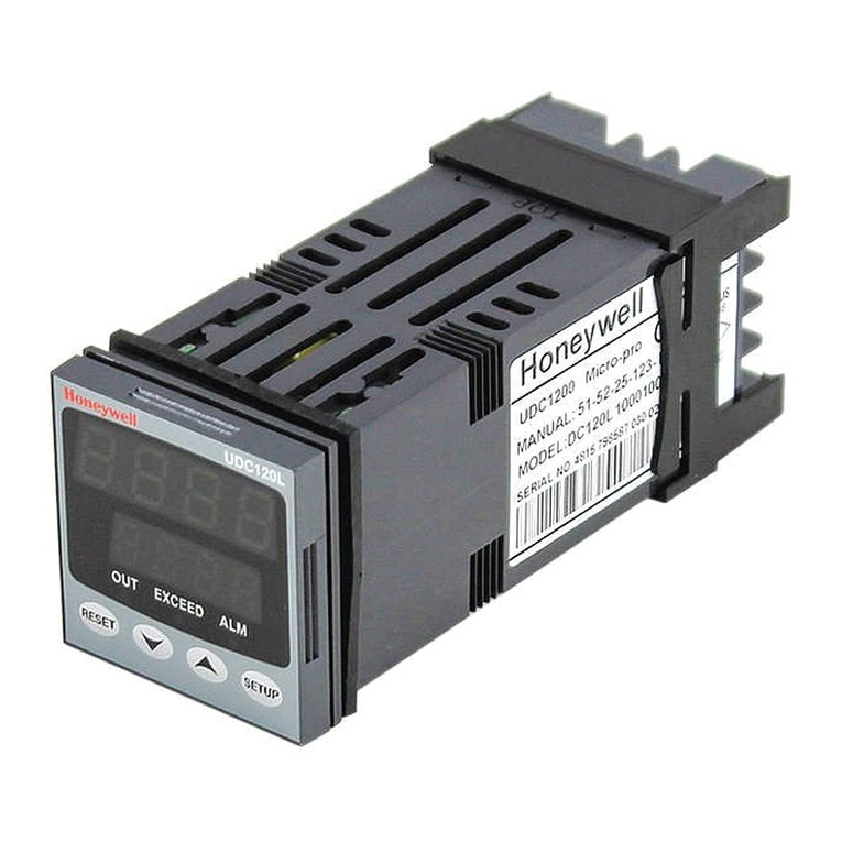 Honeywell UDC120L user manual Honeywell UDC120L user manual