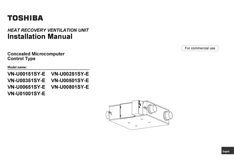Toshiba VN-U00151SY-E installation manual