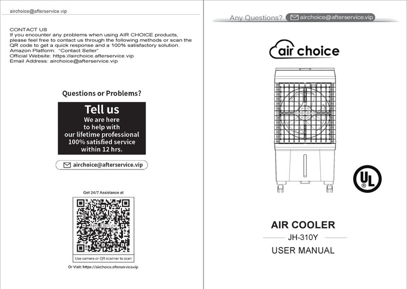 air choice JH-310Y User manual