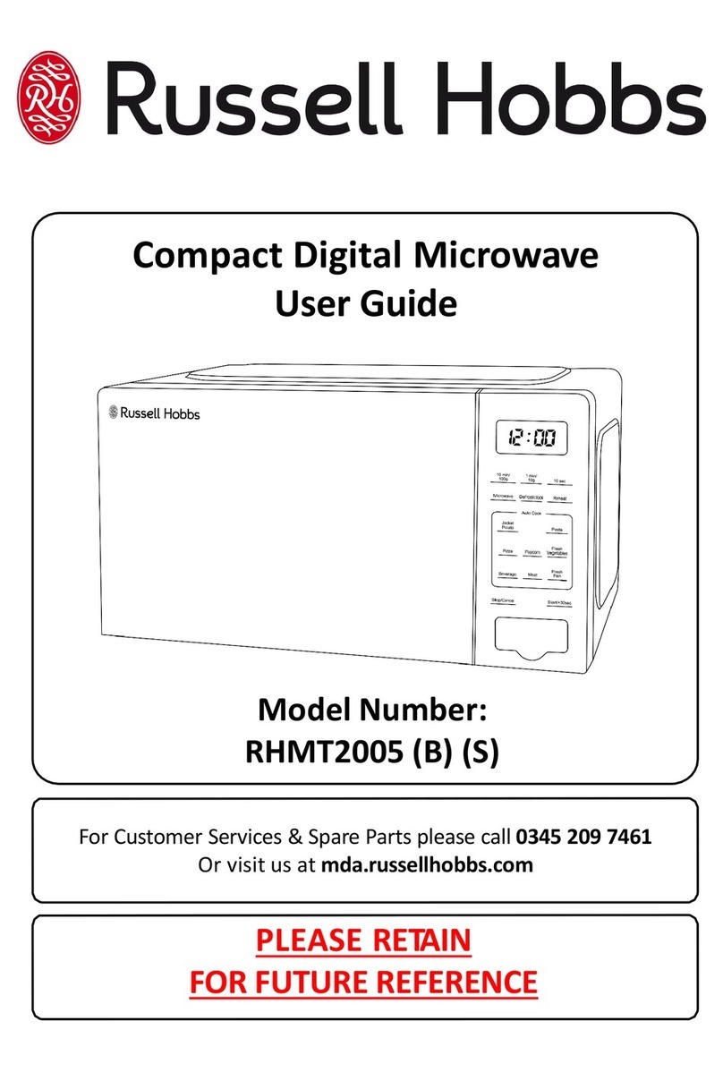 Russell Hobbs RHMT2005 user guide