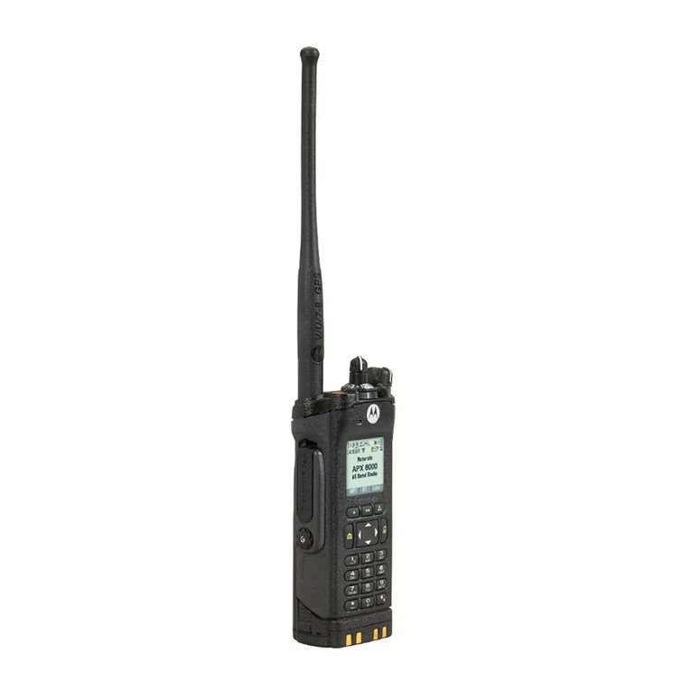 Motorola APX 8000 User manual