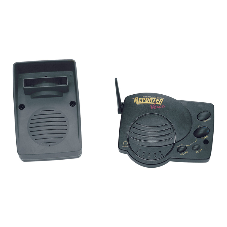 Chamberlain Reporter RWA-300R User manual