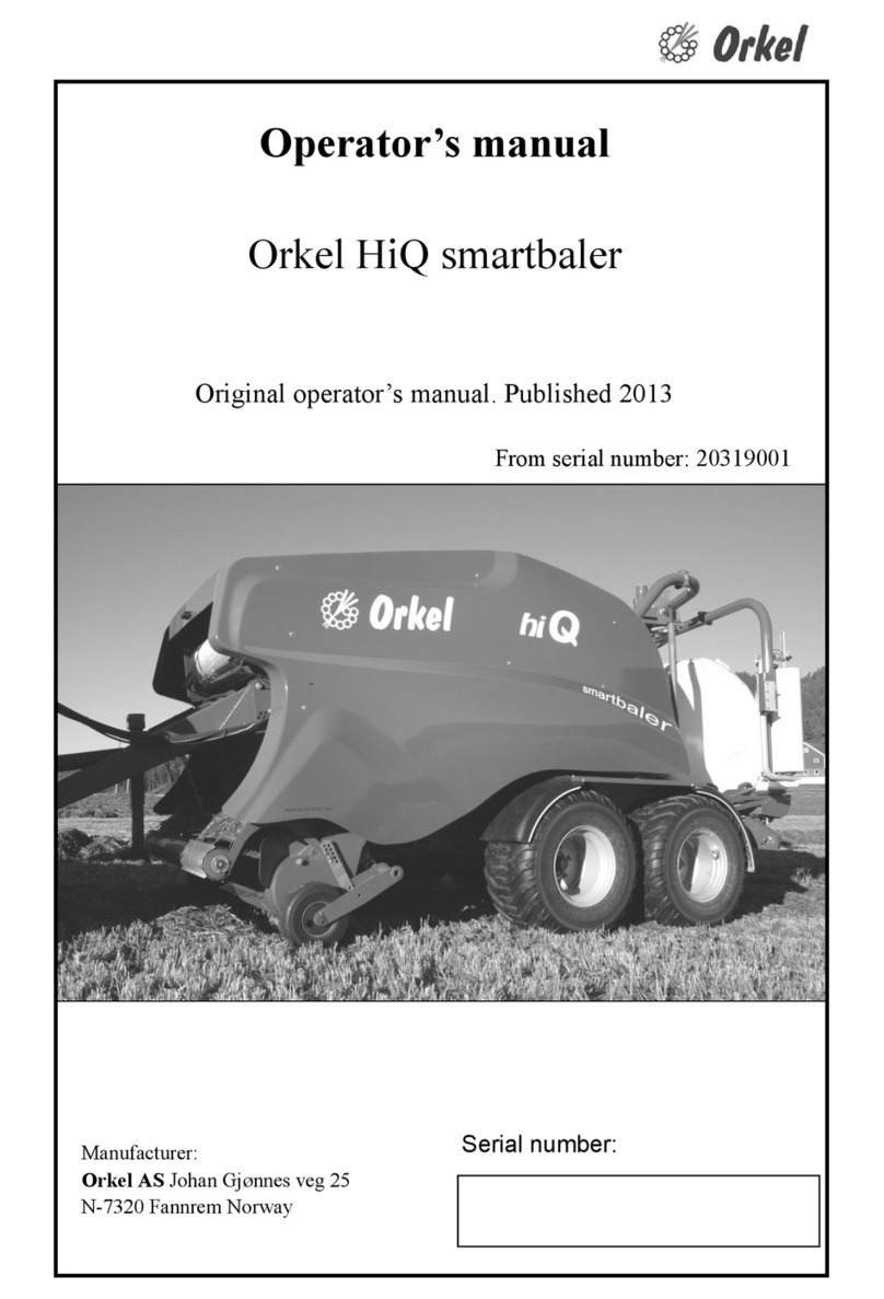 ORKEL HiQ smartbaler User manual