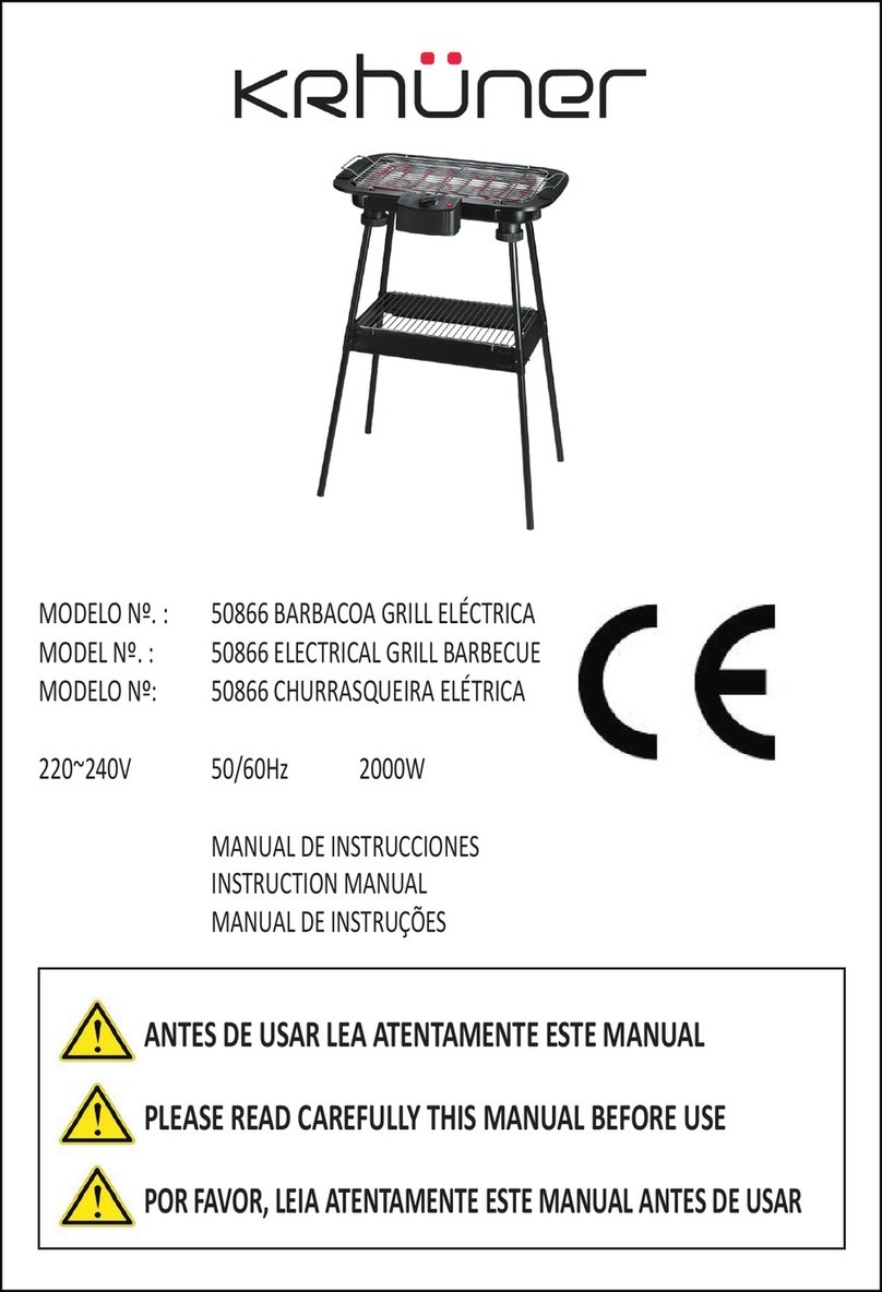 KRHÜNER 50866 Insruction manual