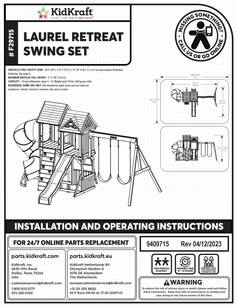 KidKraft LAUREL F29715 Installation and operating instructions KidKraft LAUREL F29715 Installation and operating instructions