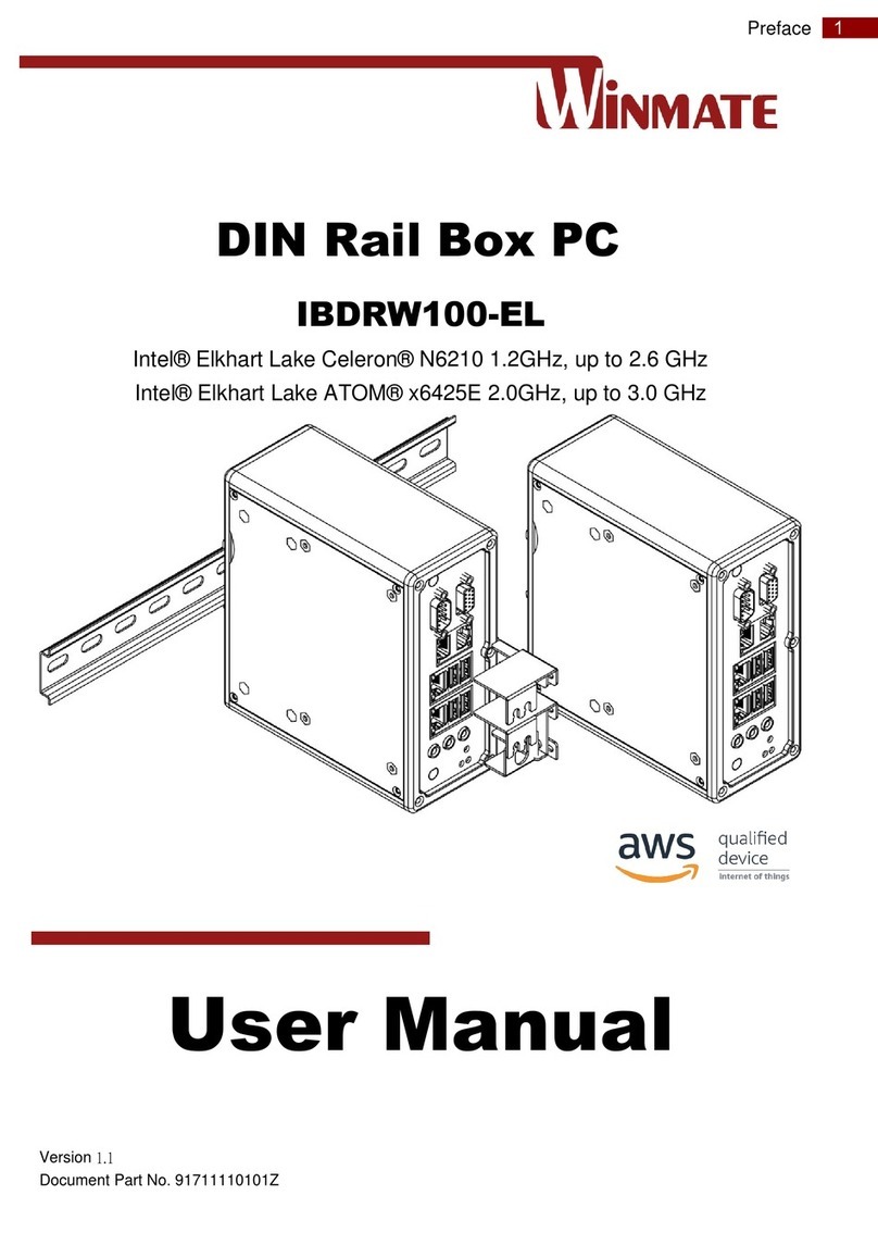 Winmate IBDRW100-EL user manual