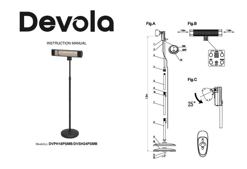 DEVOLA Platinum DVPH18PSMB instruction manual DEVOLA Platinum DVPH18PSMB instruction manual