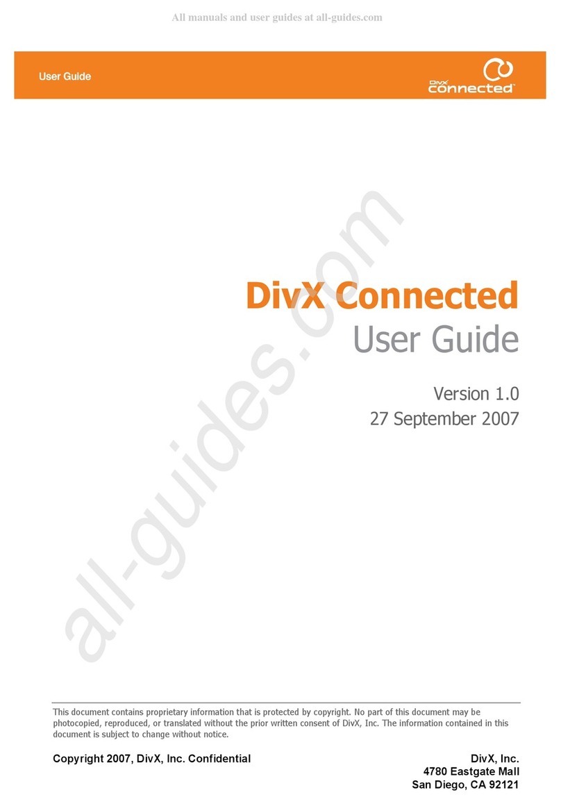 D-Link DivX Connected DSM-330 User manual D-Link DivX Connected DSM-330 User manual