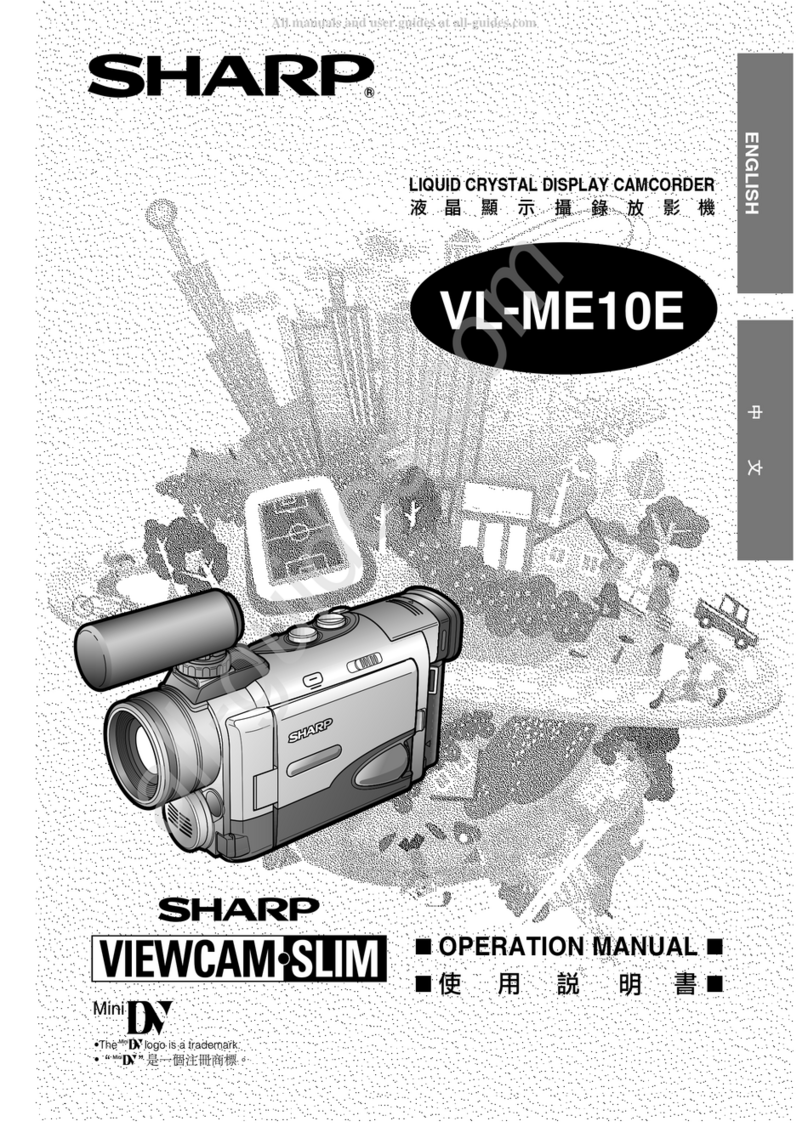 Sharp VL-ME10E User manual
