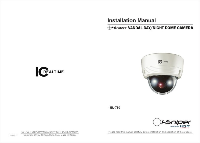 ICRealtime I-Sniper EL-750W User manual