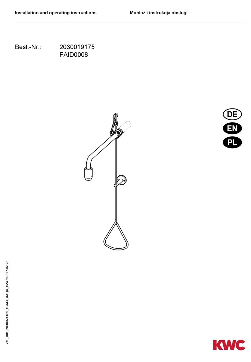 KWC FAID0008 User manual