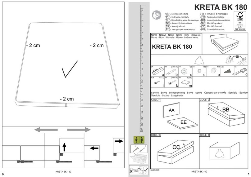 Baur KRETA BK 180 User manual Baur KRETA BK 180 User manual