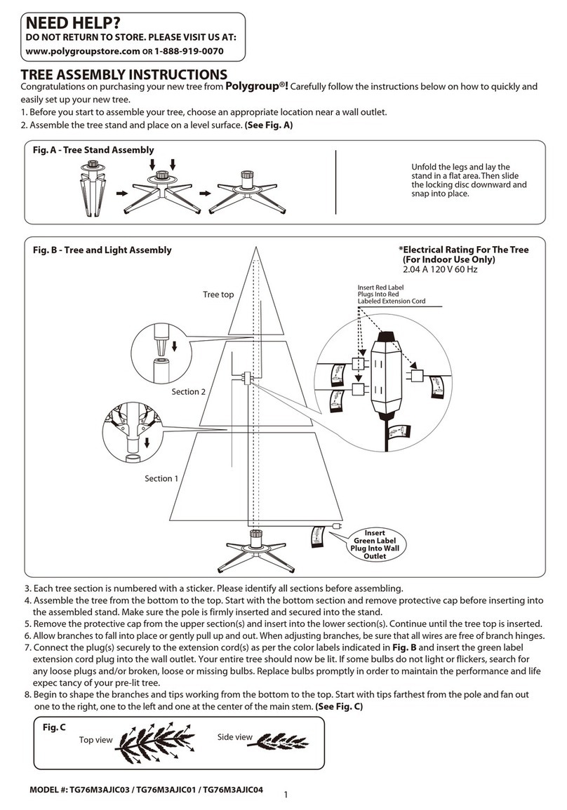 Polygroup TG76M3AJIC03 User manual