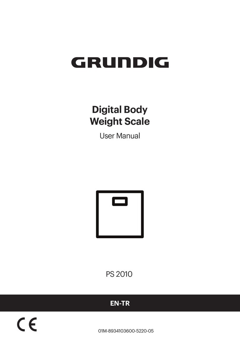 Grundig 01M-8934103600-5220-05 User manual