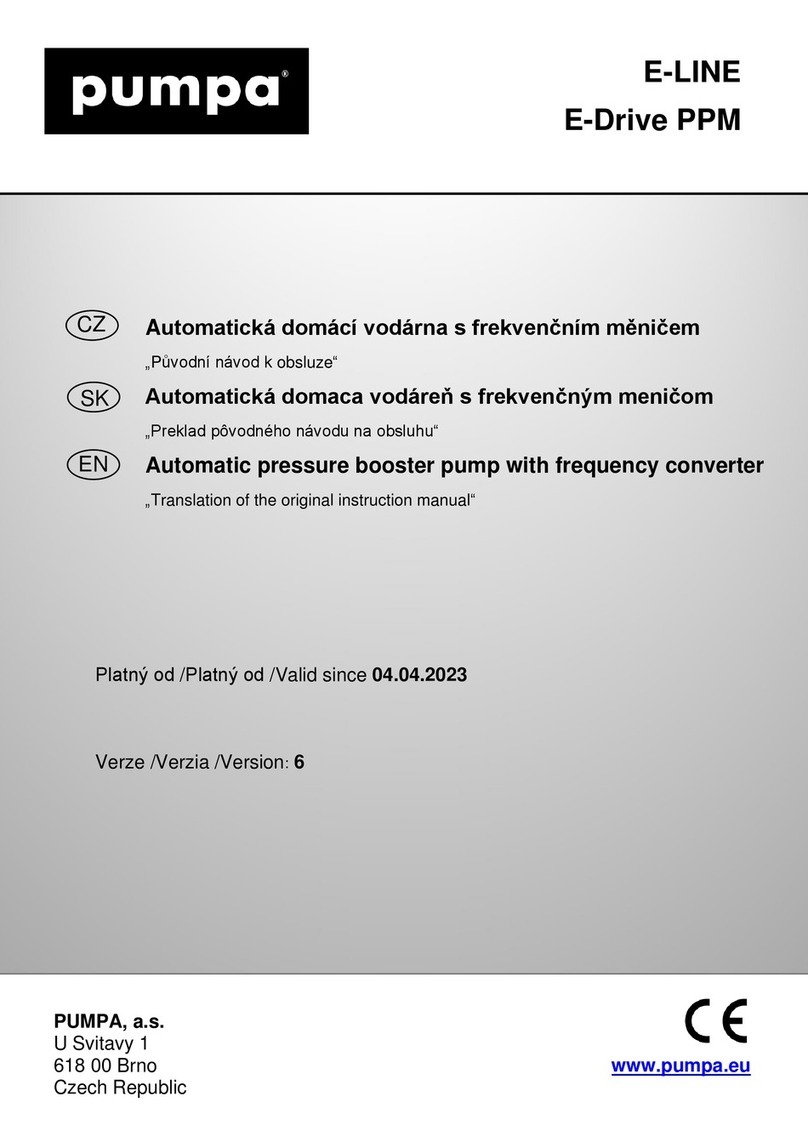 pumpa E-LINE Quick start guide