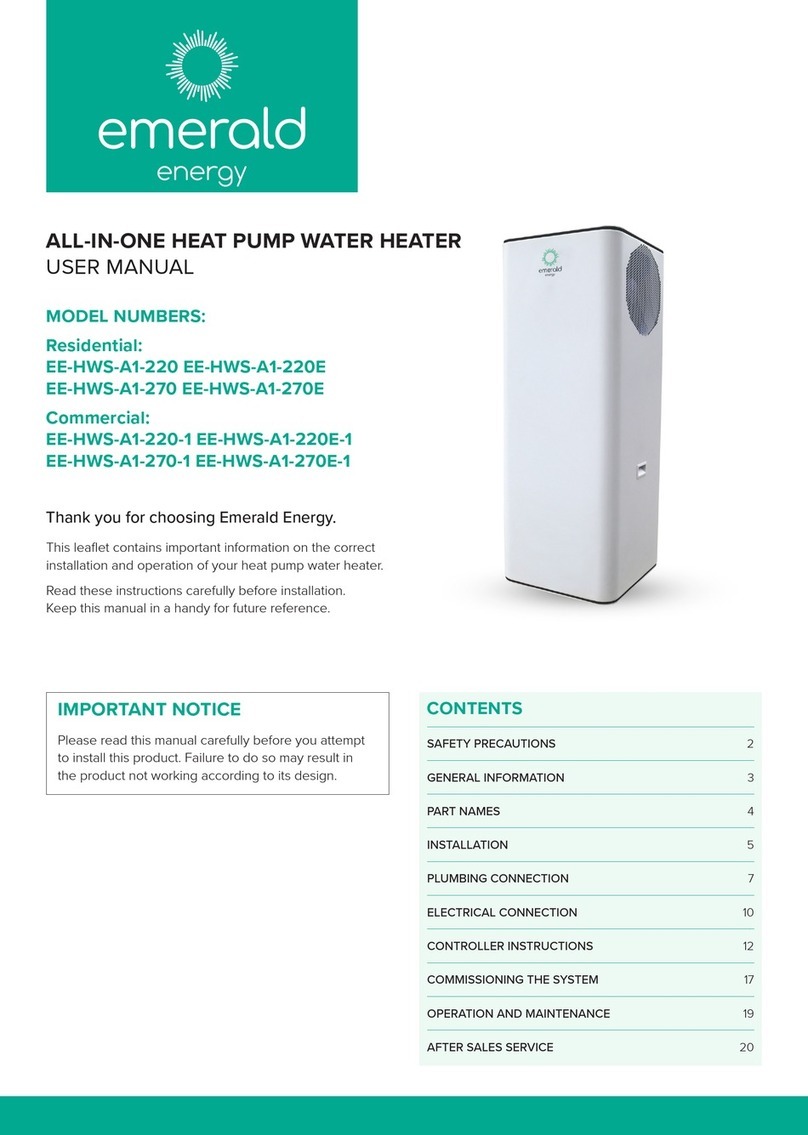 Emerald EE-HWS-A1-220 user manual Emerald EE-HWS-A1-220 user manual