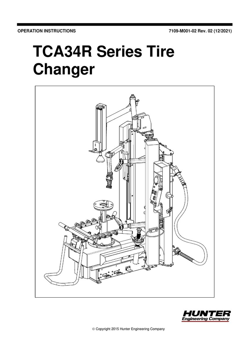 Hunter TCA34R Series Operation instructions