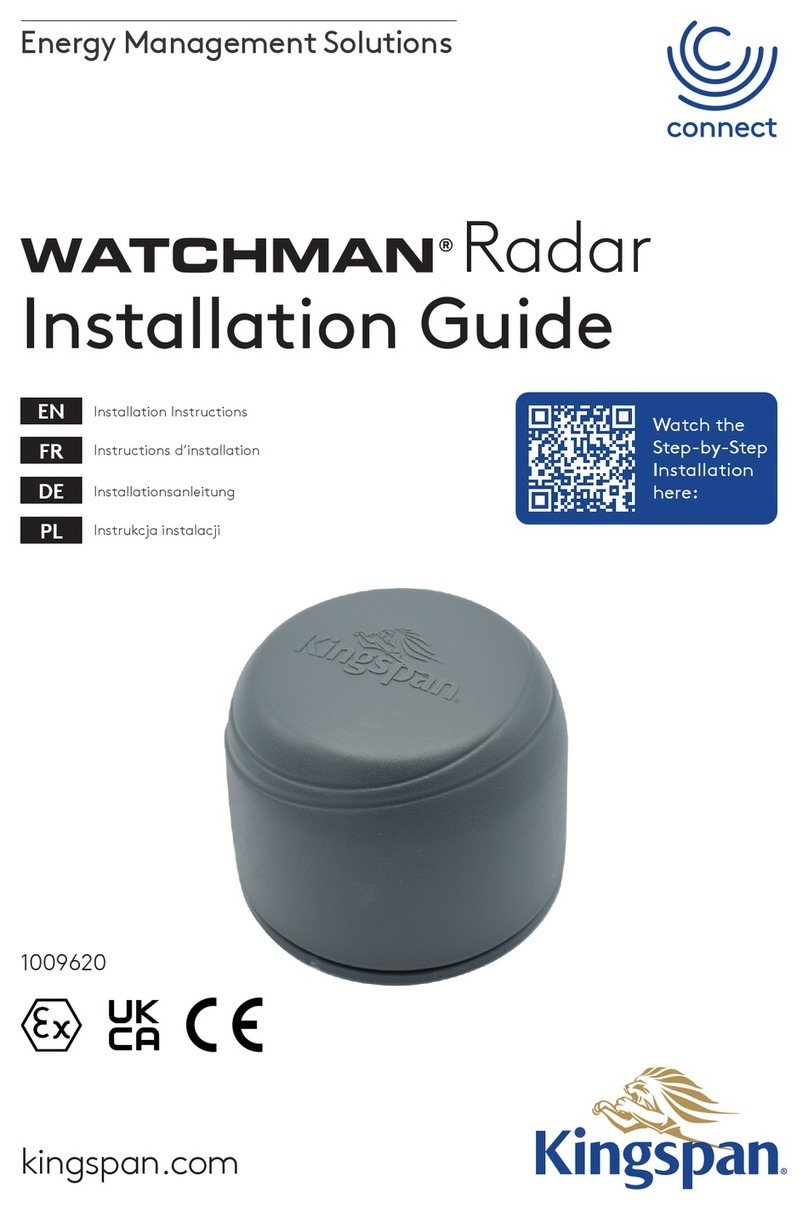 Kingspan WATCHMAN ALARM User manual