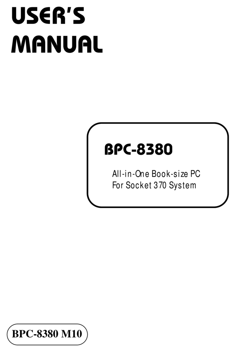 protech BPC-8380 user manual