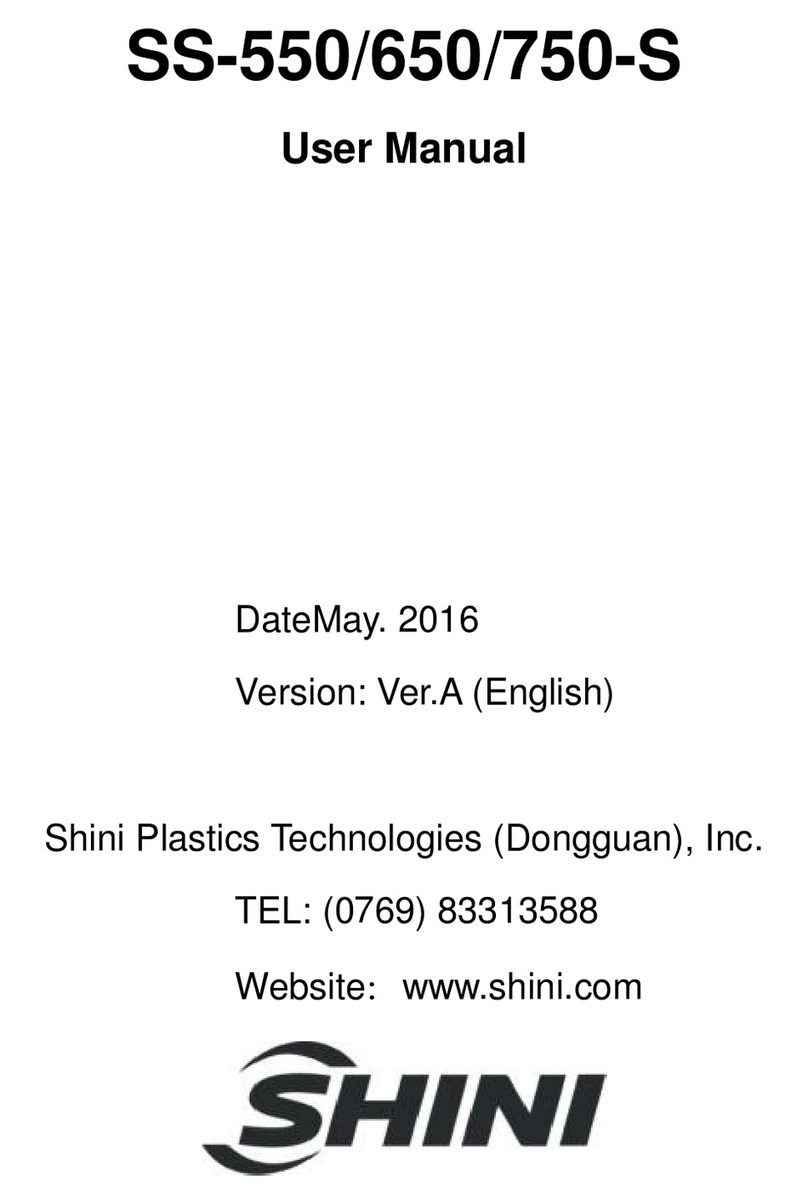 Shini SS-550 user manual