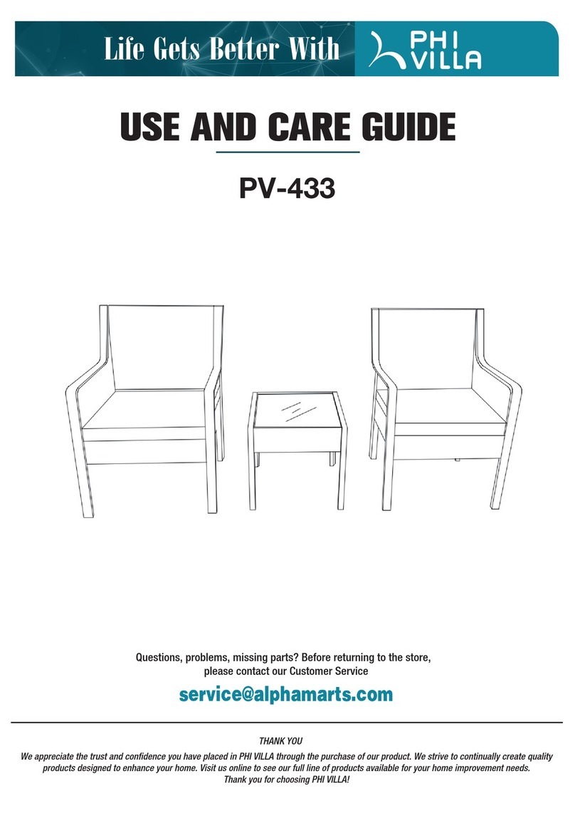 PHI VILLA PV-433 User manual