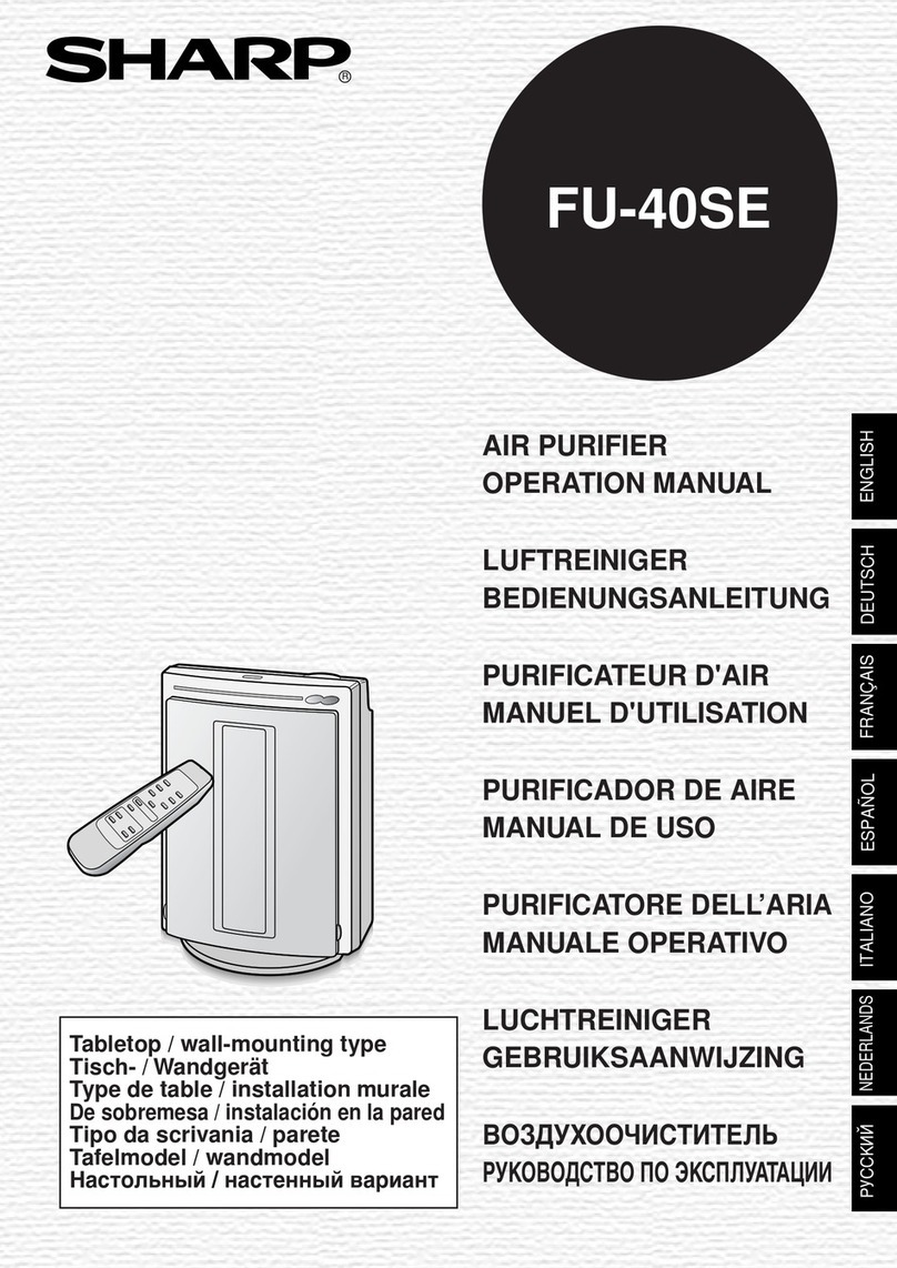 Sharp FU-40SE User manual Sharp FU-40SE User manual