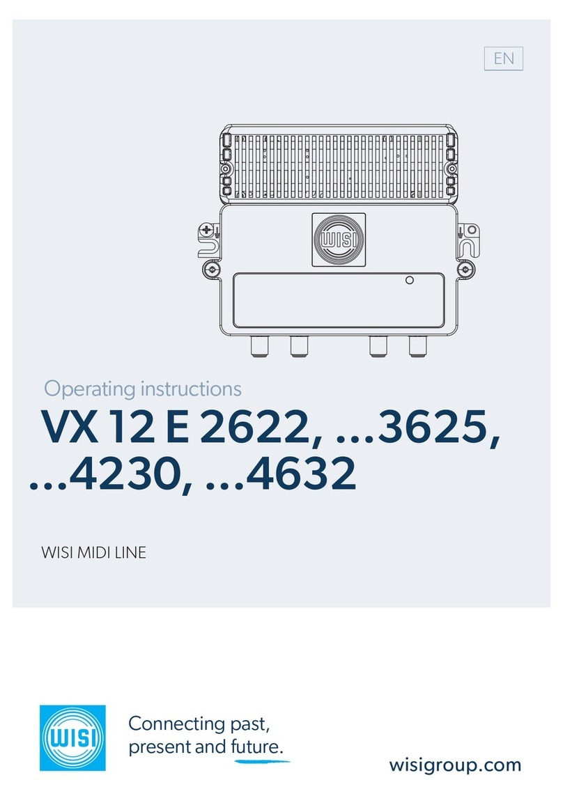 Wisi MIDI Series User manual