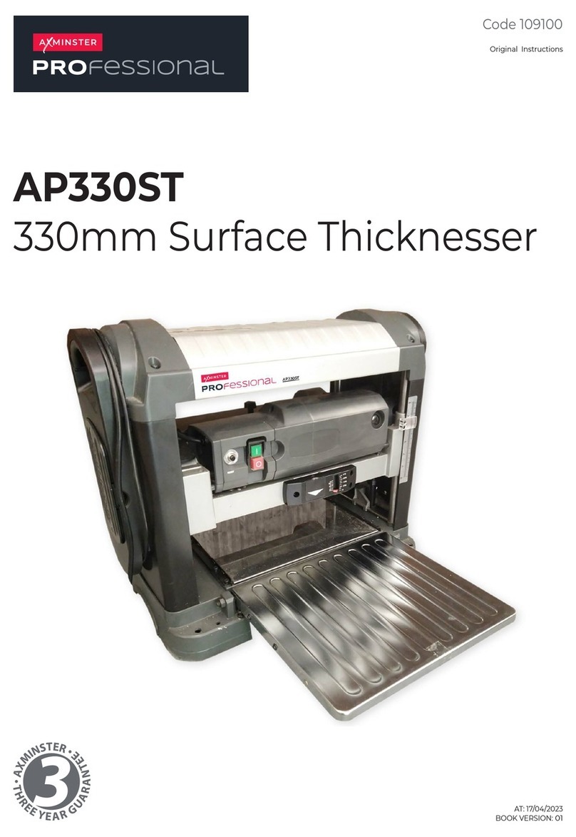 Axminster PROfessional AP330ST Original instructions Axminster PROfessional AP330ST Original instructions