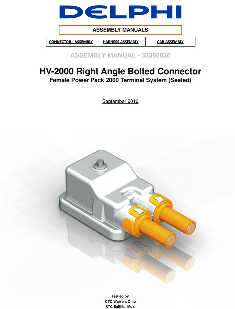 Delphi HV-2000 Assembly manual