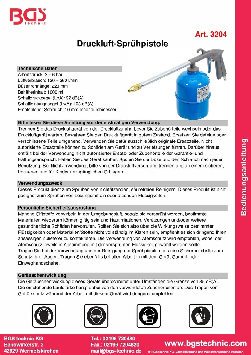 BGS technic 3204 User manual