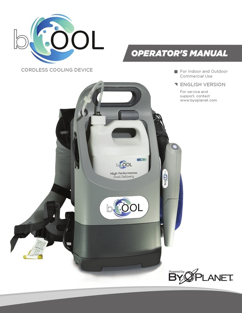 ByoPlanet bCOOL User manual