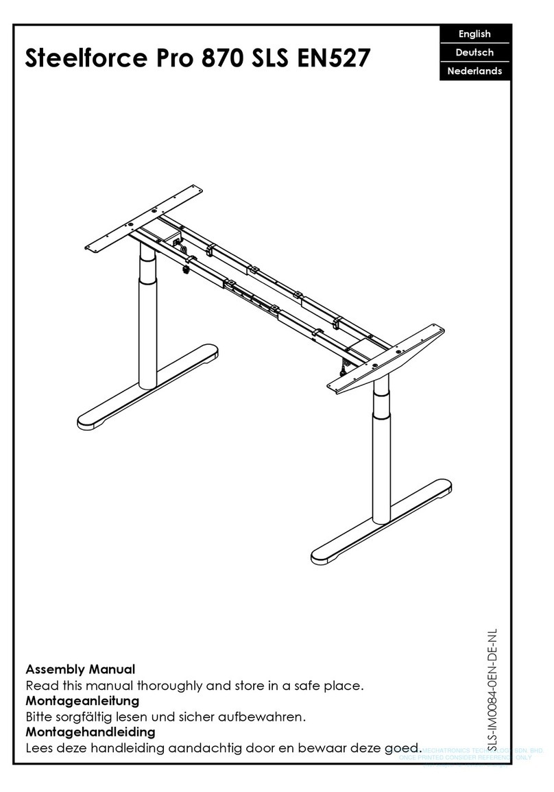 STEELFORCE Pro 870 SLS EN527 Assembly manual