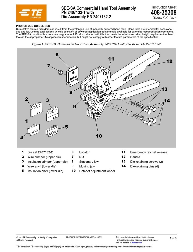 TE Connectivity 2407132-1 User manual