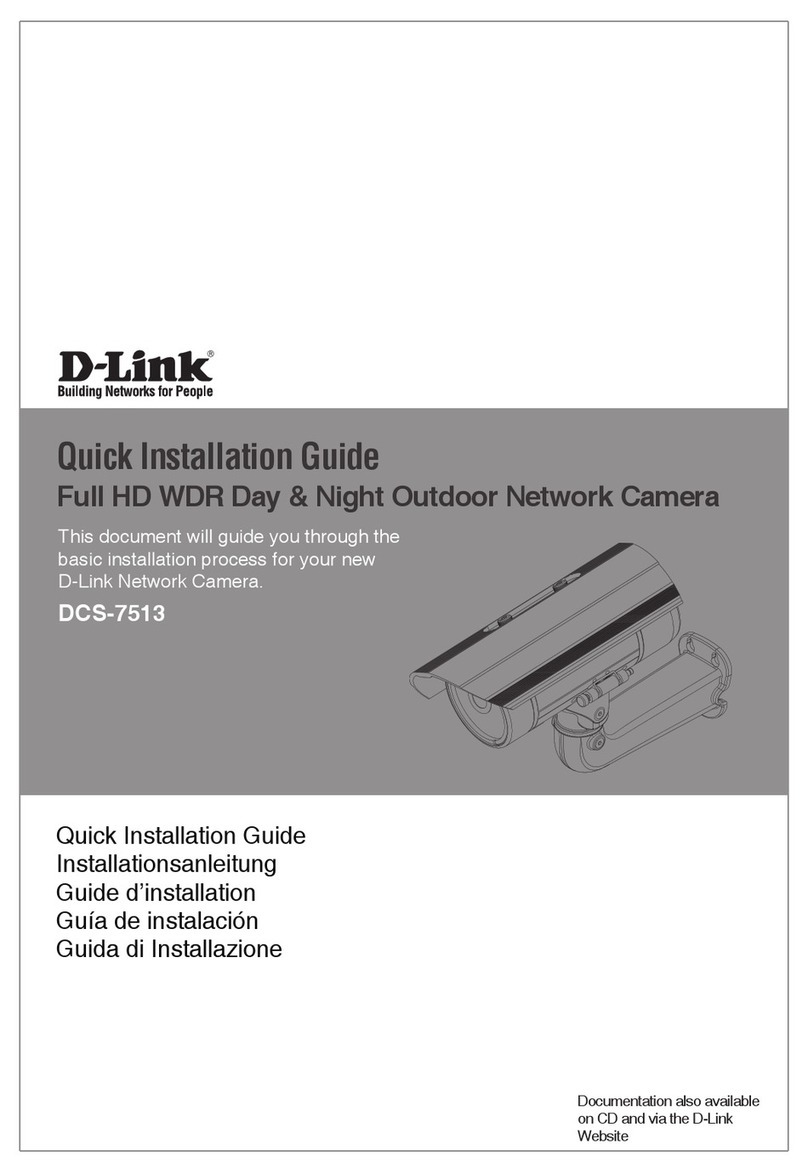 D-Link DCS-7513 User manual D-Link DCS-7513 User manual