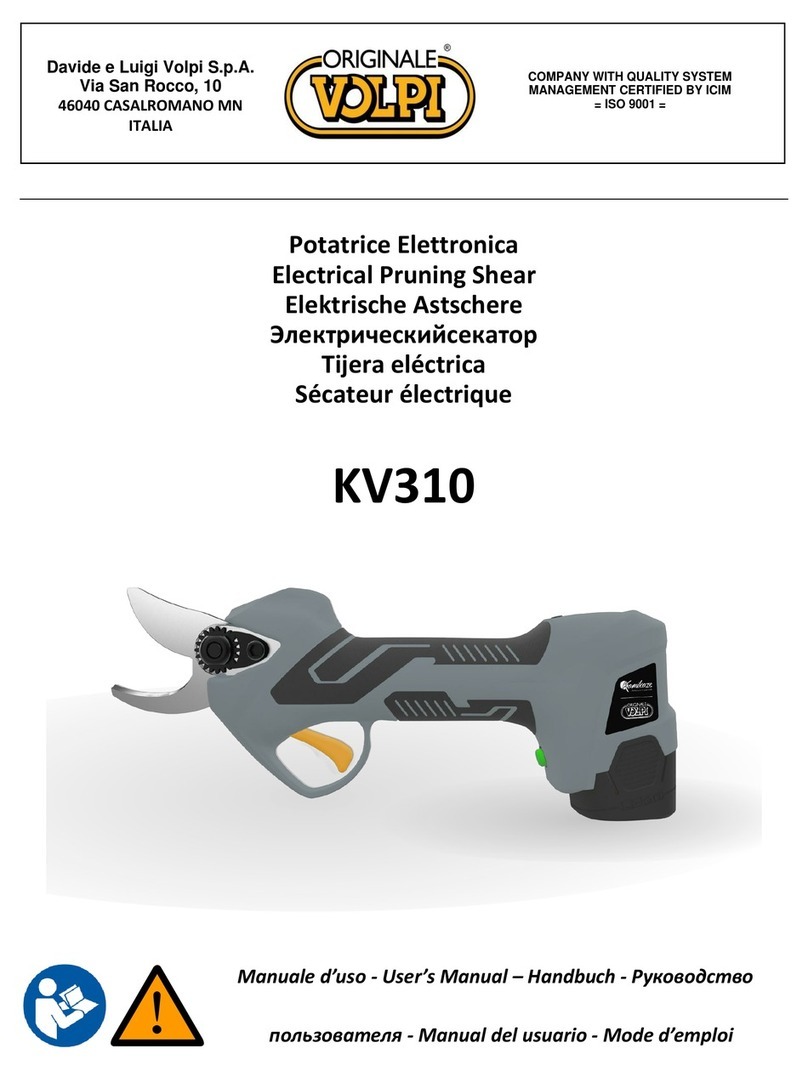 Volpi KV310 user manual