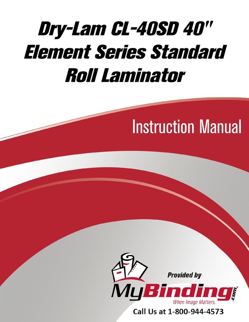 MyBinding Dry-Lam Element Series User manual