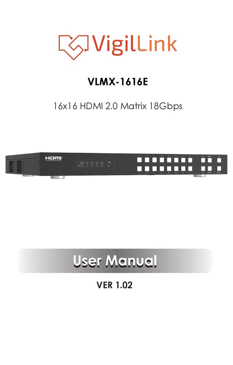 VigilLink VLMX-1616E user manual